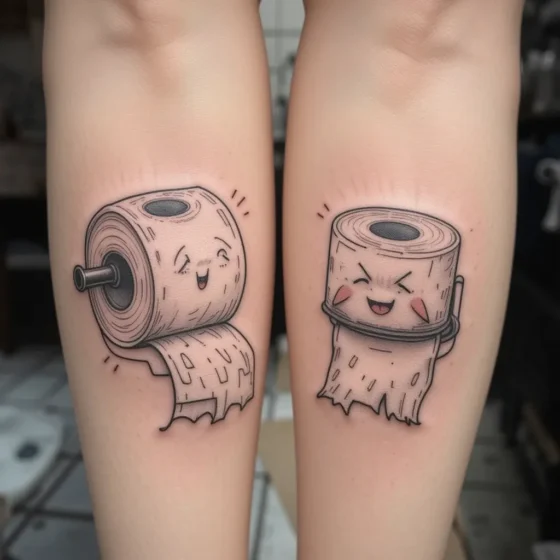 Toilet Paper Roll (Full & Empty)