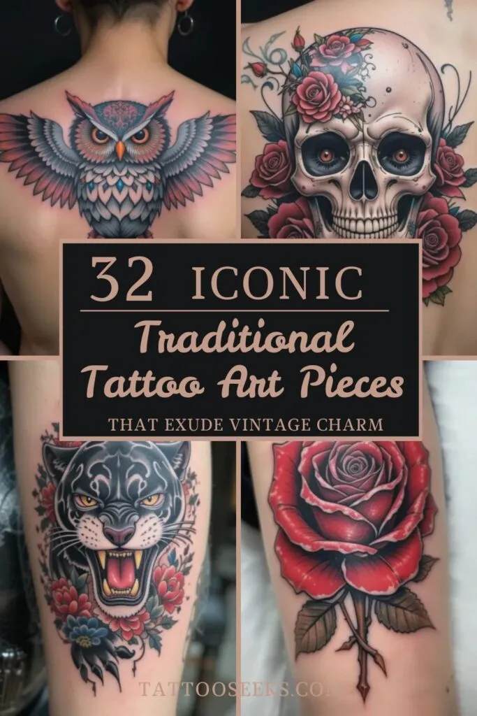 Traditional Tattoo Art Pieces