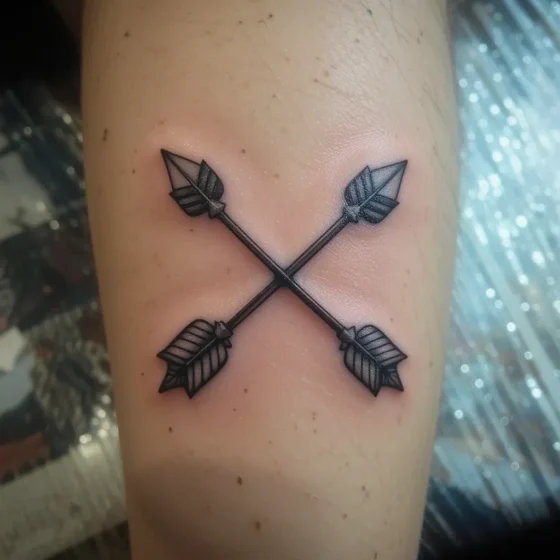 Two Arrows Crossing