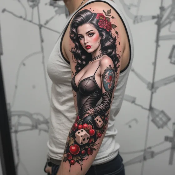 Vintage Pin-Up Baddie