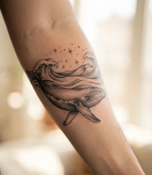 Whale Tattoo