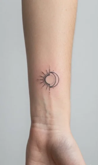 Celestial Sun and Moon