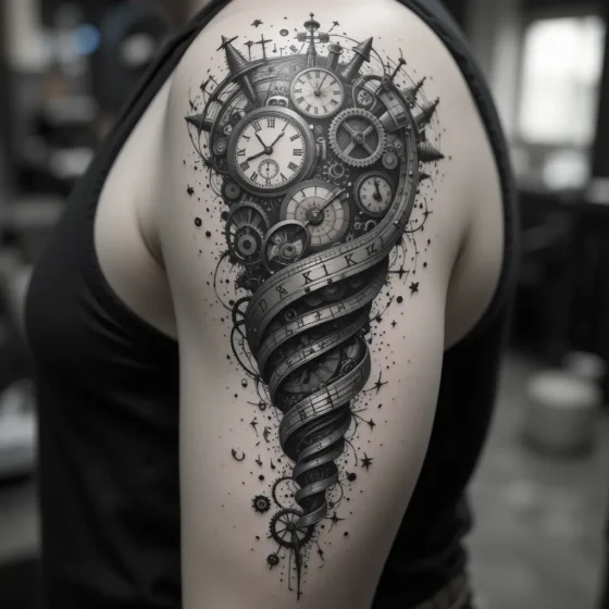 Clock Gears in a Twister