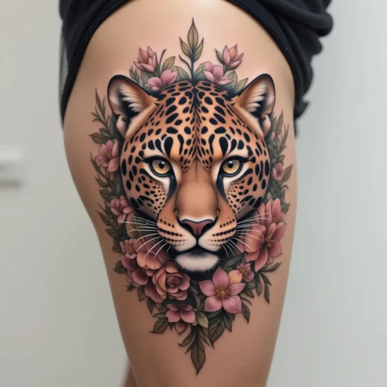 Floral Leopard Fusion