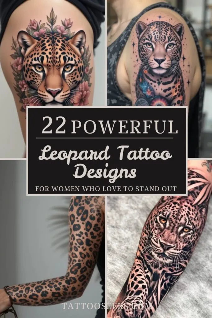 Leopard Tattoo Designs