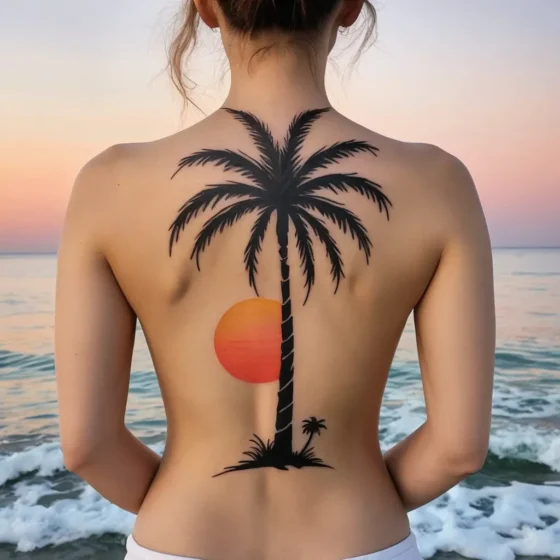 Palm Tree Silhouettes