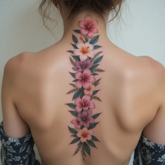 Tropical Flower Garland
