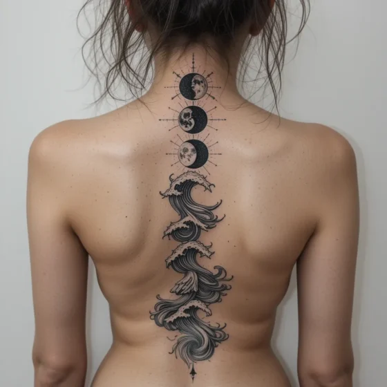Wave and Moon Phases