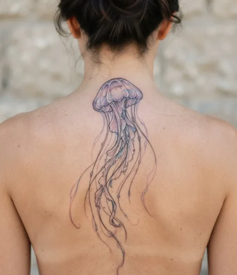 jellyfish Drifting With