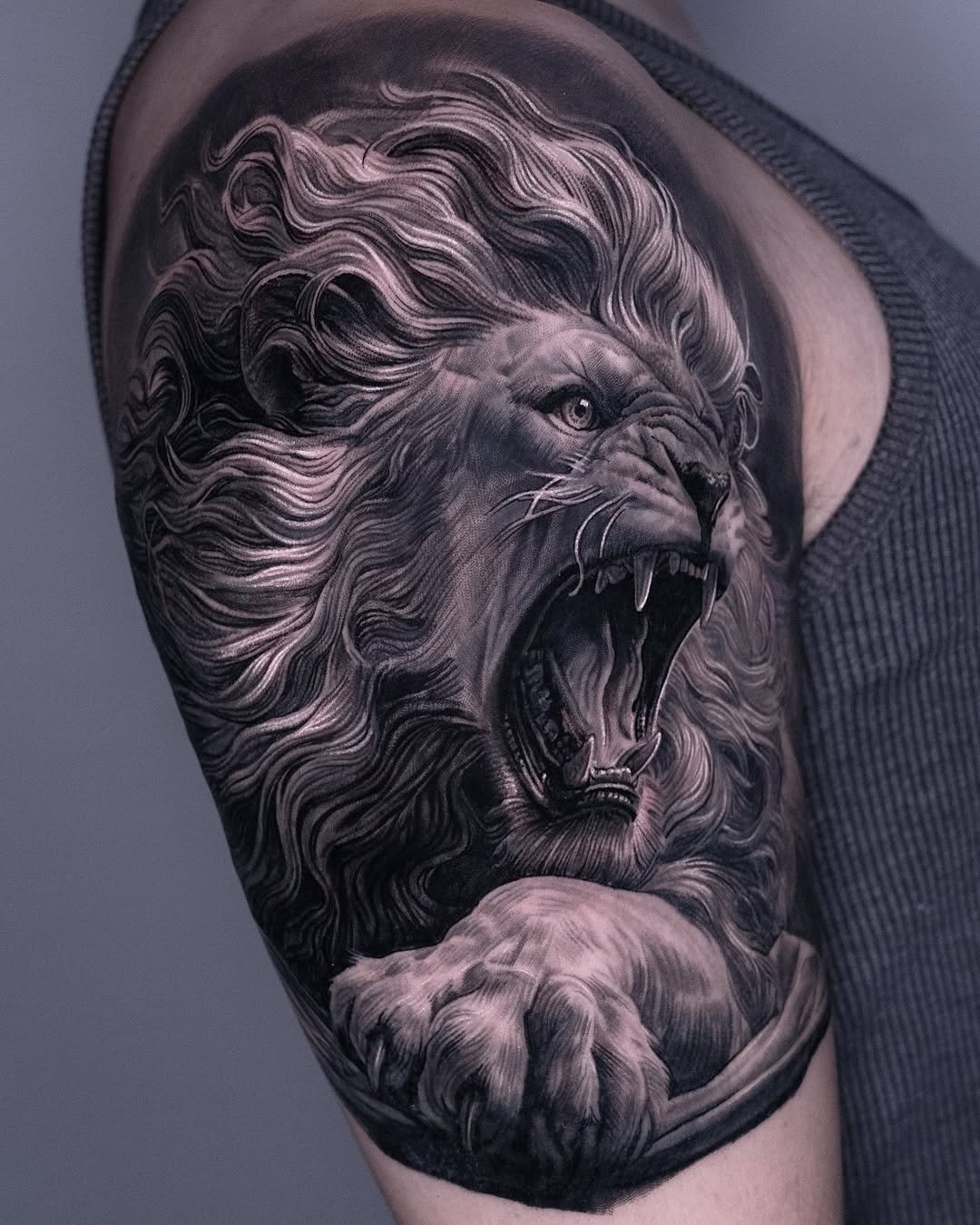 22 Majestic Lion Head Tattoo Ideas to Showcase Your Inner Strength