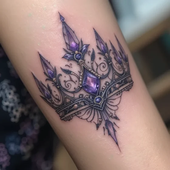 Amethyst Crown Design