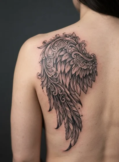 Angel Wing Tattoo