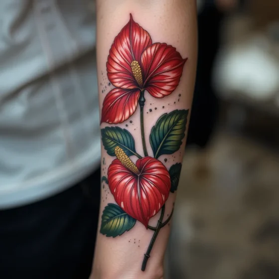 Anthurium Tattoo