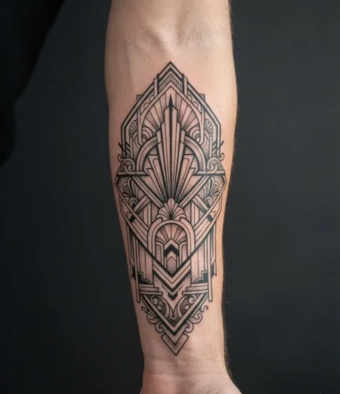 Art Deco Tattoo