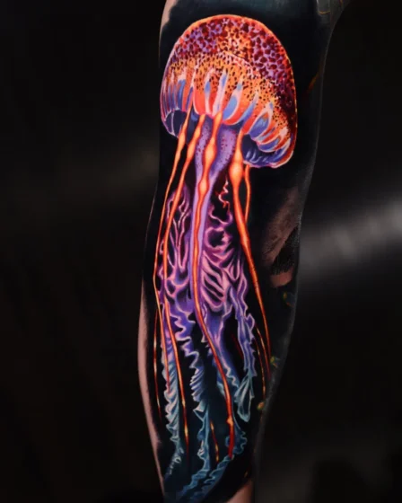 Bioluminescent Glow Tattoo