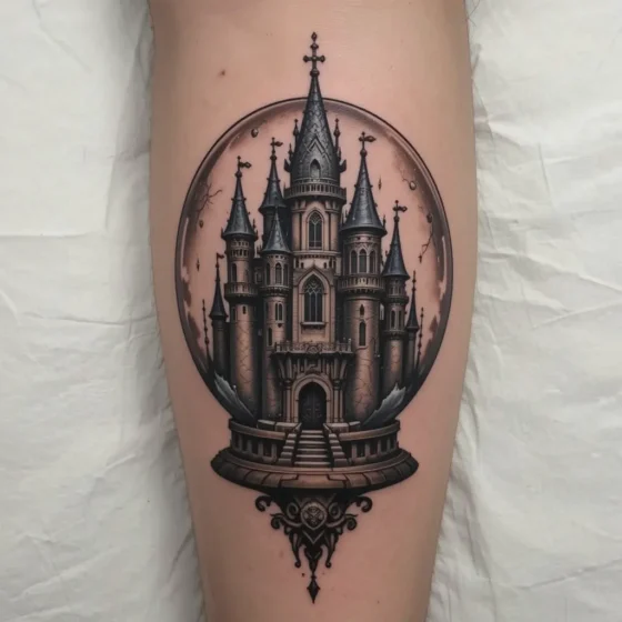 Castle Inside a Crystal Ball