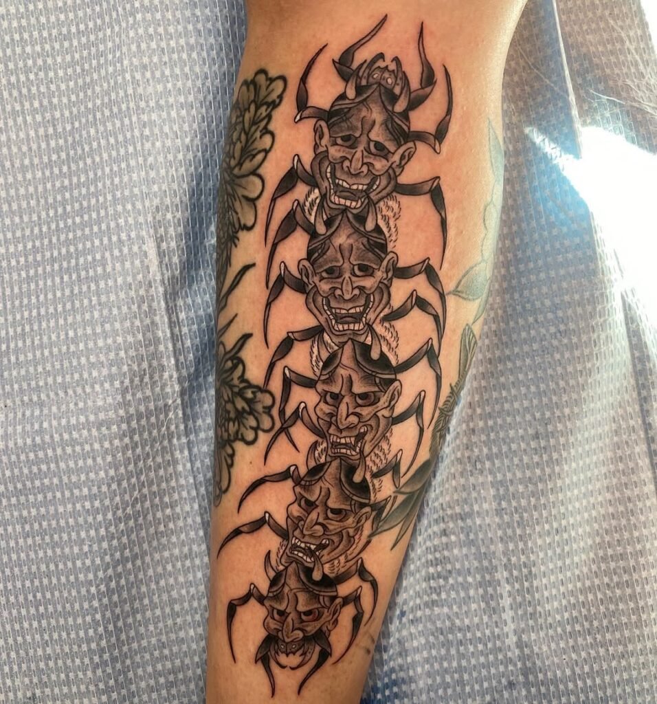 18 Tokyo Ghoul Centipede Tattoo Designs That Echo Power and Darkness