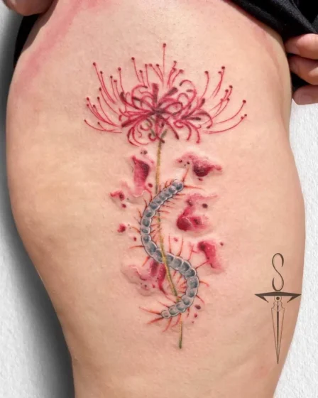 Centipede with Ghoul Wings