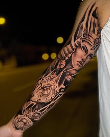 Cleopatra and Anubis Fusion