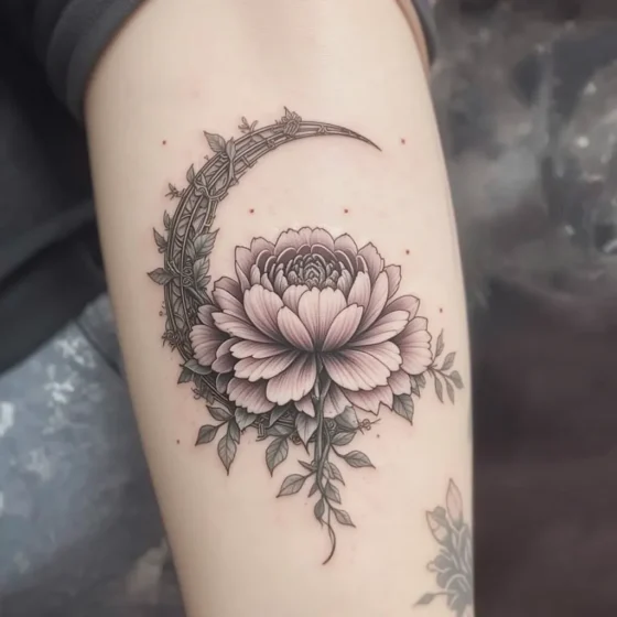 Crescent Moon Peony