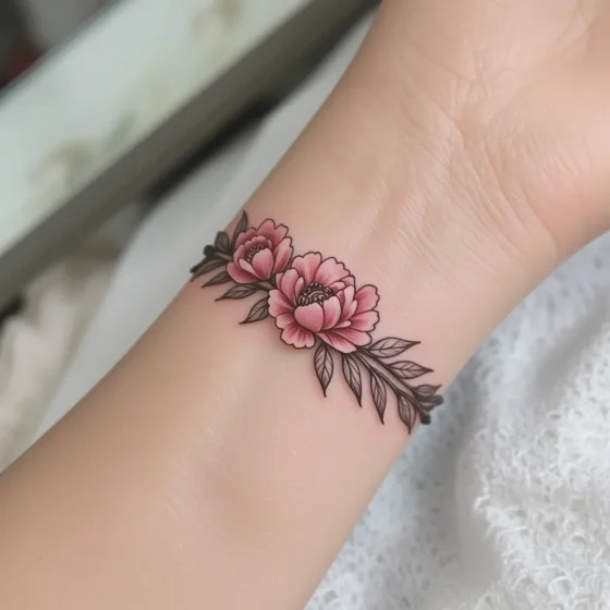 Delicate Peony Band