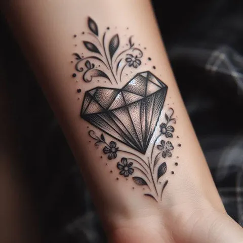 Diamond Inside a Heart