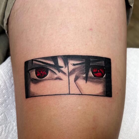 Dual Eyes Sasuke vs. Itachi