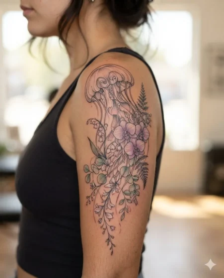 Floral Jellyfish Hybrid