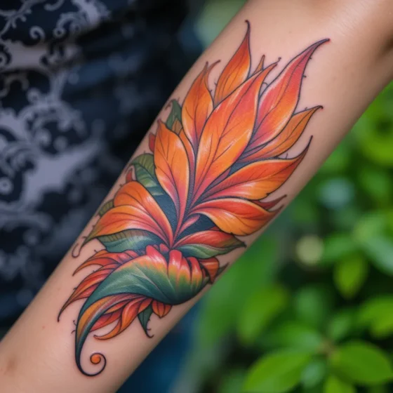 Heliconia Tattoo