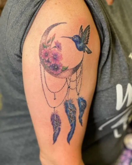 Hummingbird and Dreamcatcher Combo