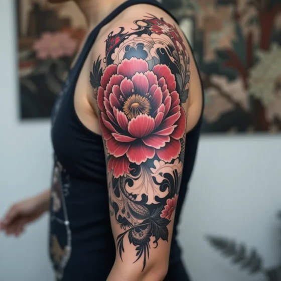 Japanese-Style Peony