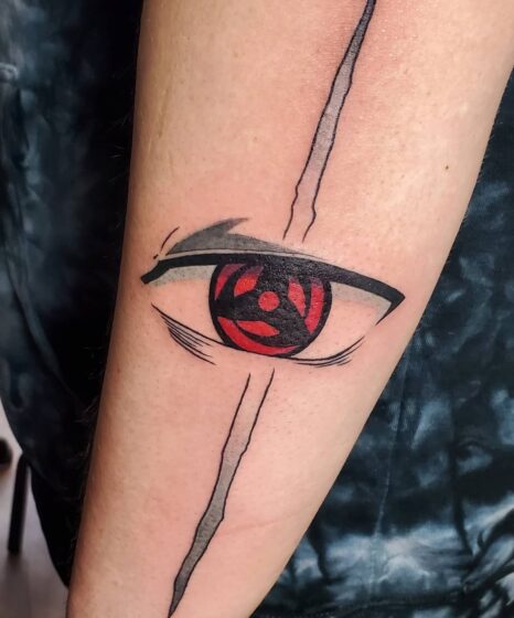 Kakashi Sharingan with Scar Detail
