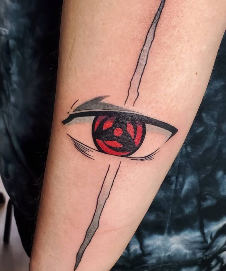 Kakashi Sharingan with Scar Detail