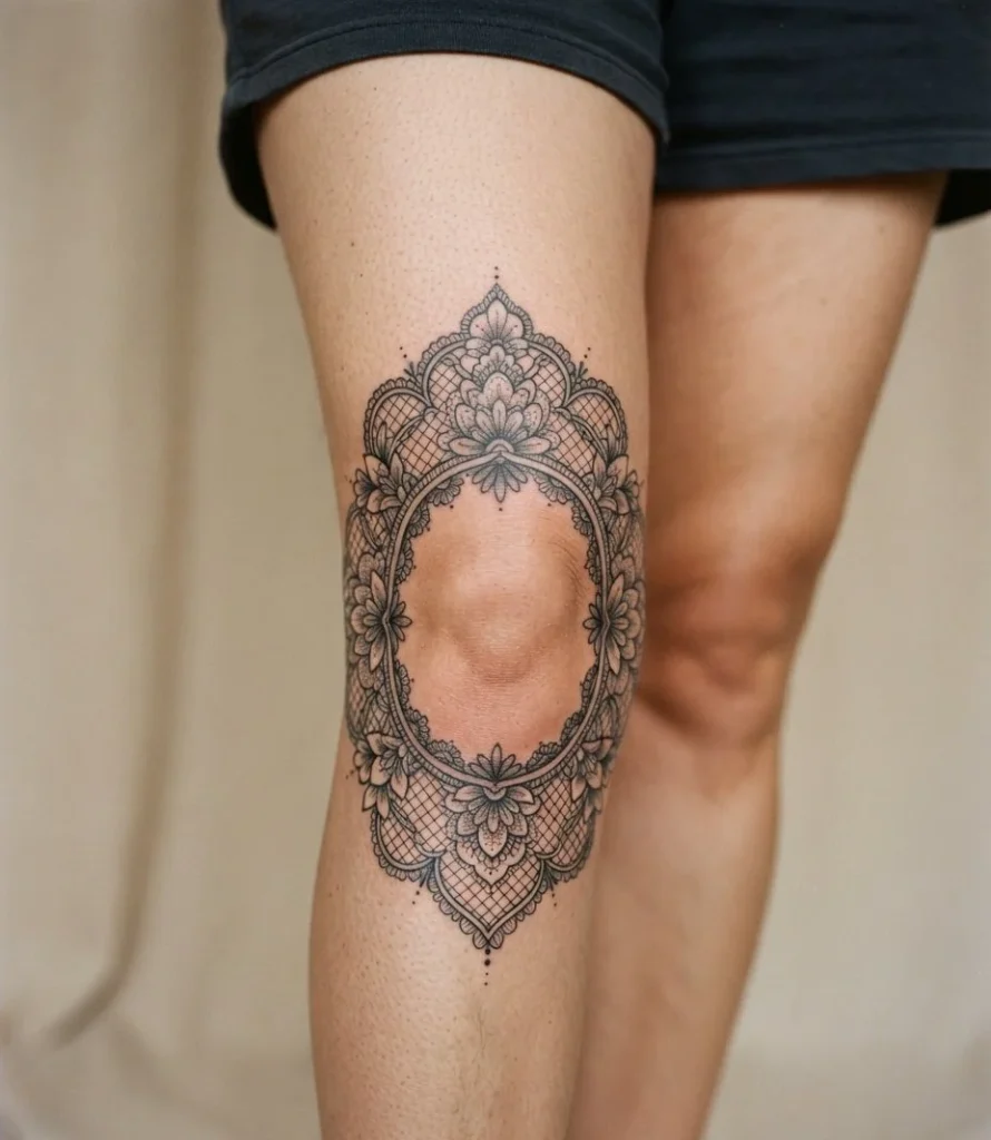Lace Wrap Tattoo