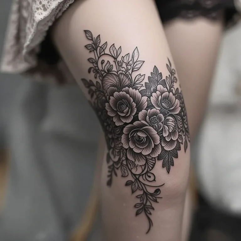 Lace Wrap Tattoo