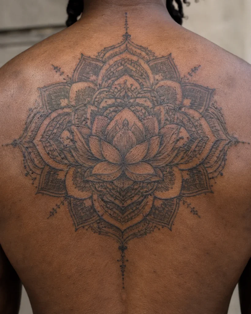 Lotus Mandala Tattoo
