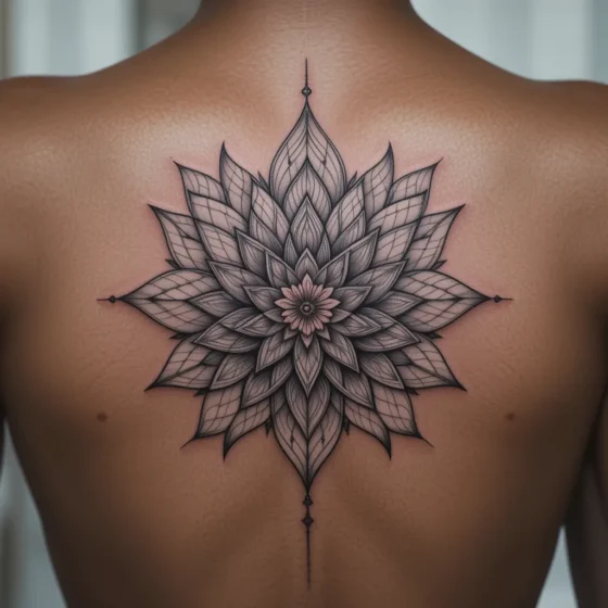Lotus Mandala Tattoo