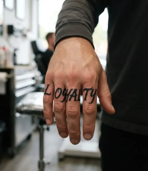 Loyalty Scripted on Fingers