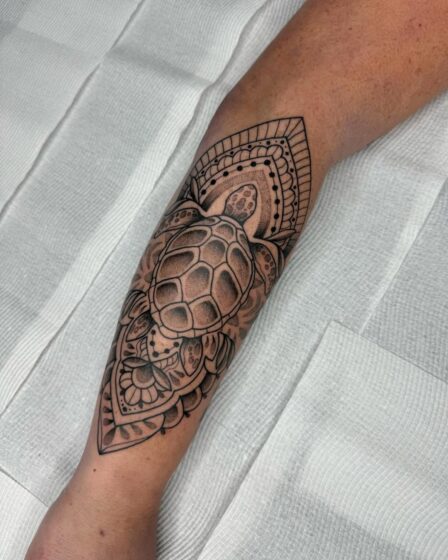 Mandala Shell Turtle