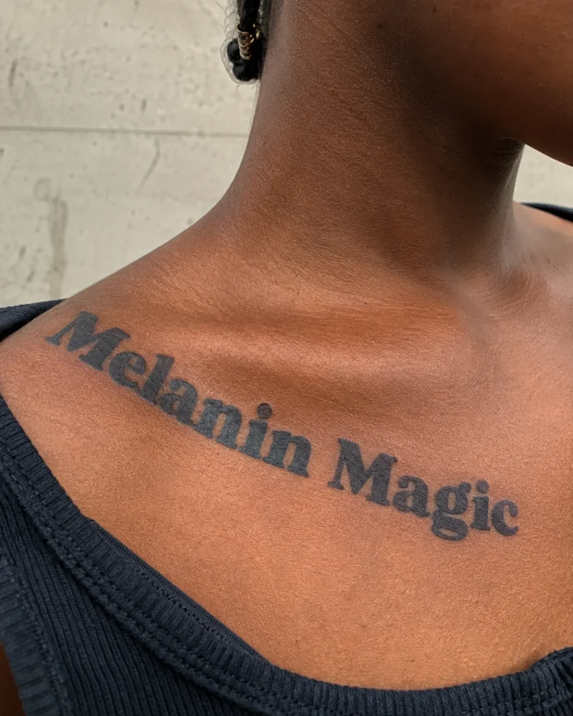 Melanin Magic Lettering