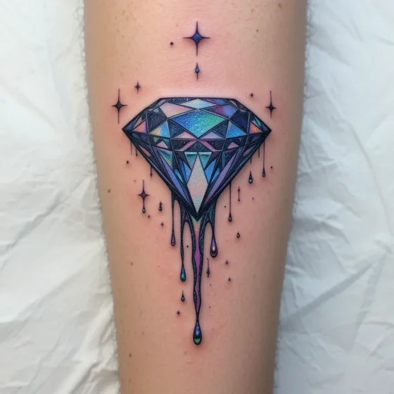 Melting Diamond