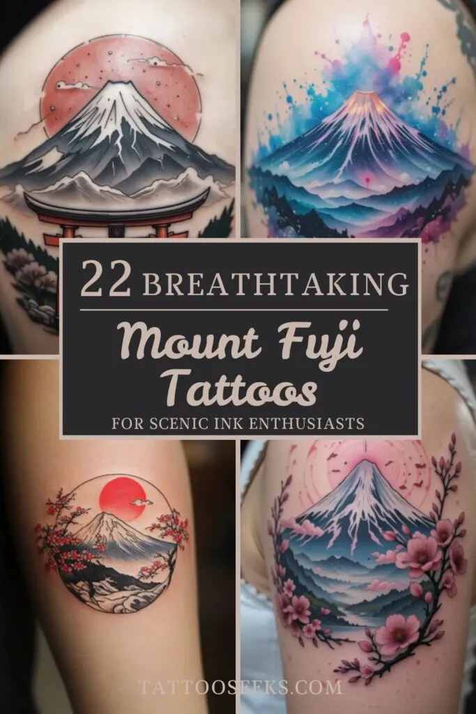 Mount Fuji Tattoos