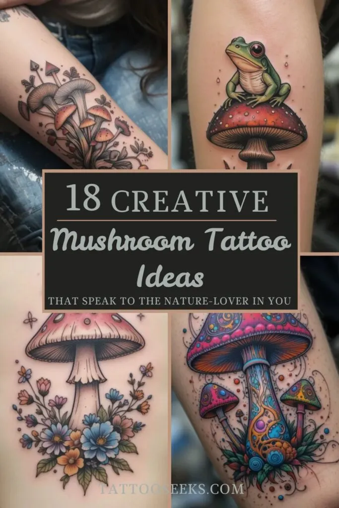 Mushroom Tattoo Ideas