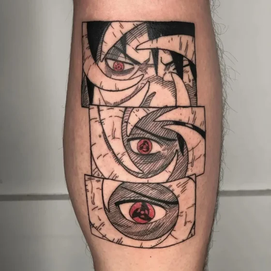 Obito’s Sharingan Tattoo