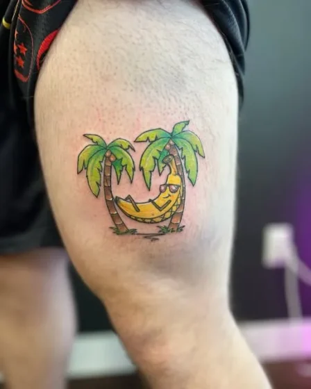 Palm and Hammock