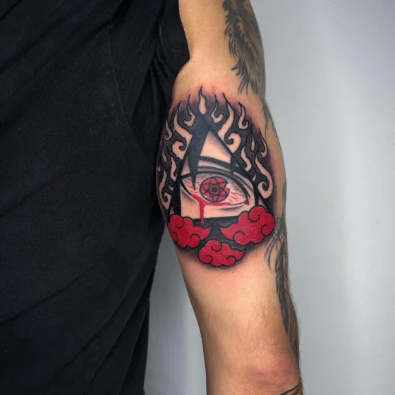 Sasuke’s Sharingan Tattoo