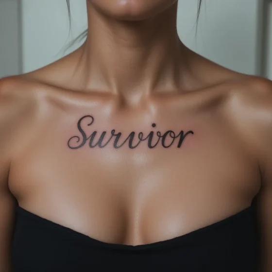 Script Across the Collarbone