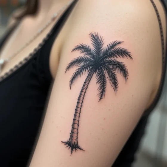 Single Palm Tree