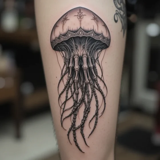 Skeleton Jellyfish Concept