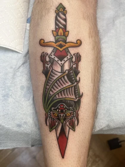 Small Bat with a Dagger